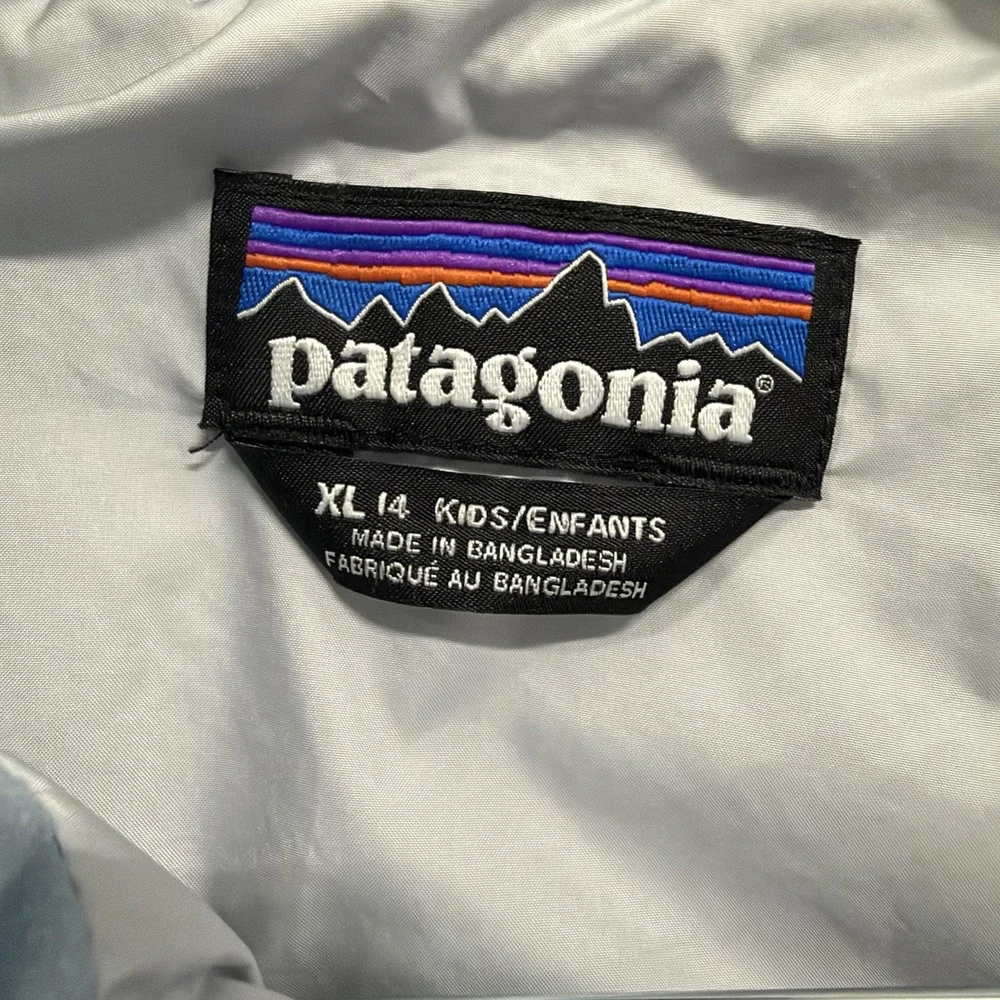 Patagonia Radalie Parka Quilted Puffer Coat Jacket Small Girls XL 14